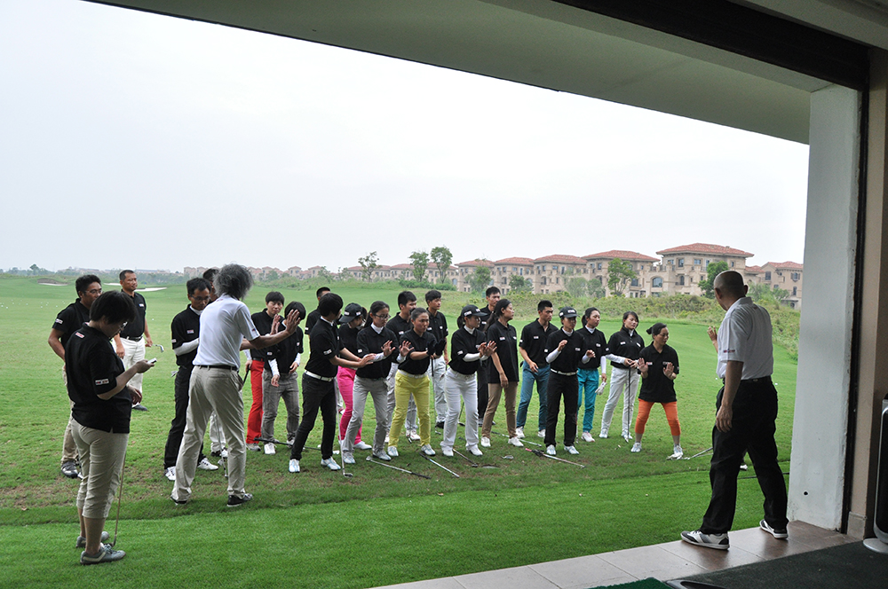 USGTF-2014崇明岛览海国际高尔夫俱乐部培训班
