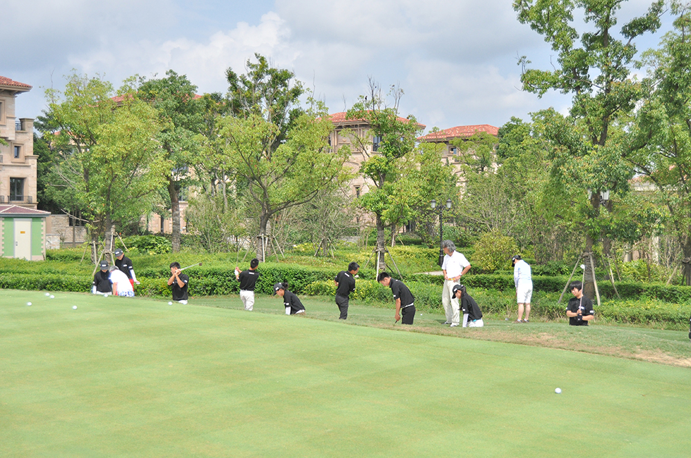 USGTF-2014崇明岛览海国际高尔夫俱乐部培训班