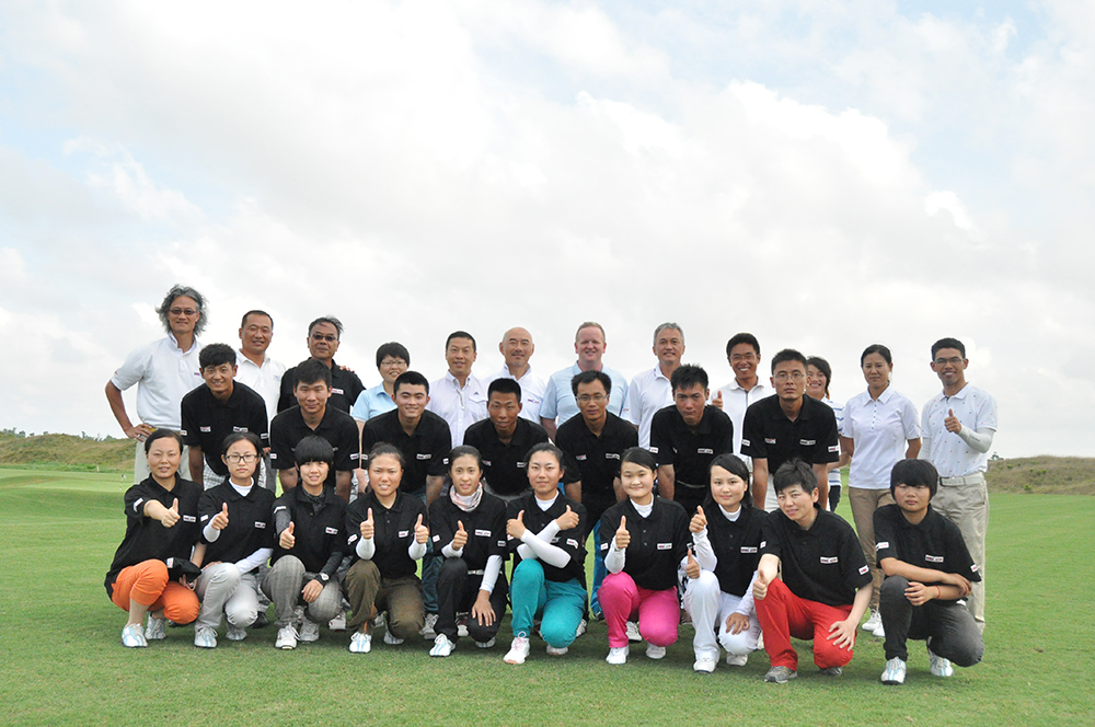 USGTF-2014崇明岛览海国际高尔夫俱乐部培训班